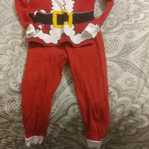 Komar Kids Christmas Red Santa Pajamas - Picture 2 of 5